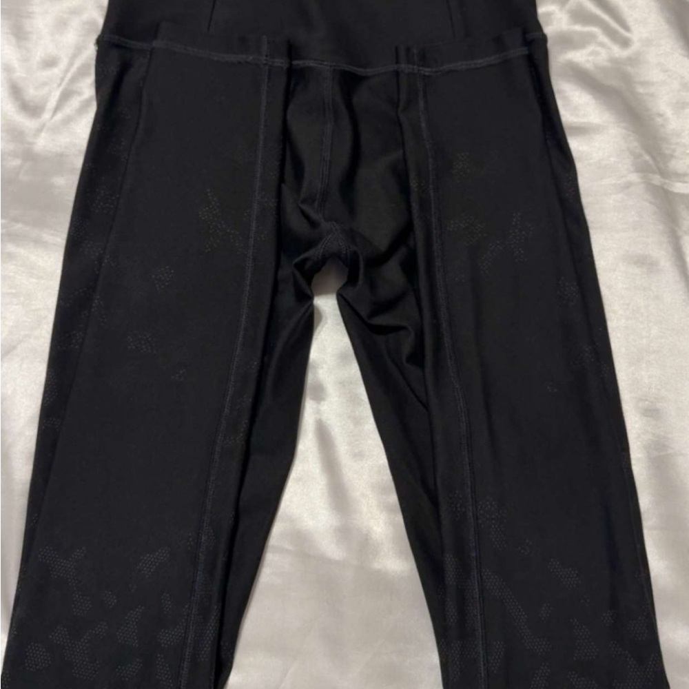lululemon Black Leggings with leapard print